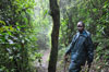 Min guide, Christoffer när jag gick tretimmars turen i regnskogen